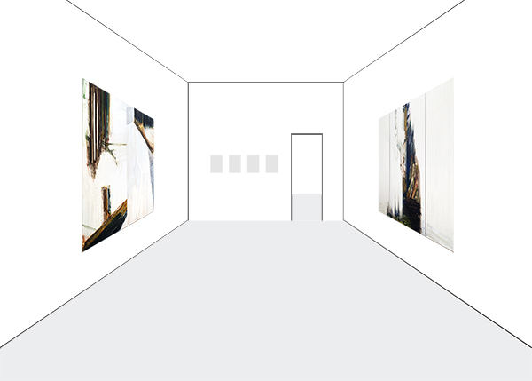 Oliver Krähenbühl, exhibition view: two pages, Aargauer Kunsthaus, Aarau 2020