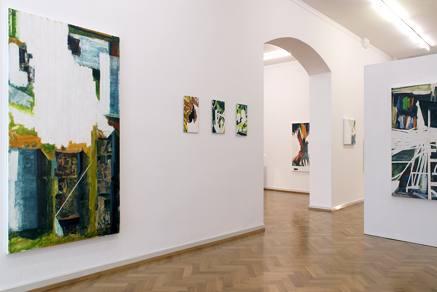 Oliver Krähenbühl, exhibition view: more than a whisper, gallery Graf & Schelble, Basel 2015