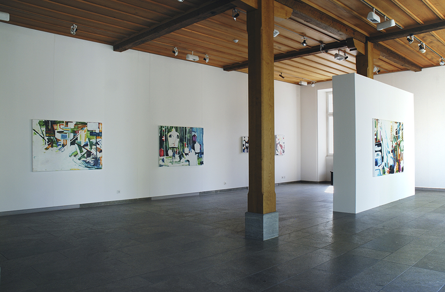 Oliver Krähenbühl, exhibition view: Malerei, Kunsthaus Zofingen 2012